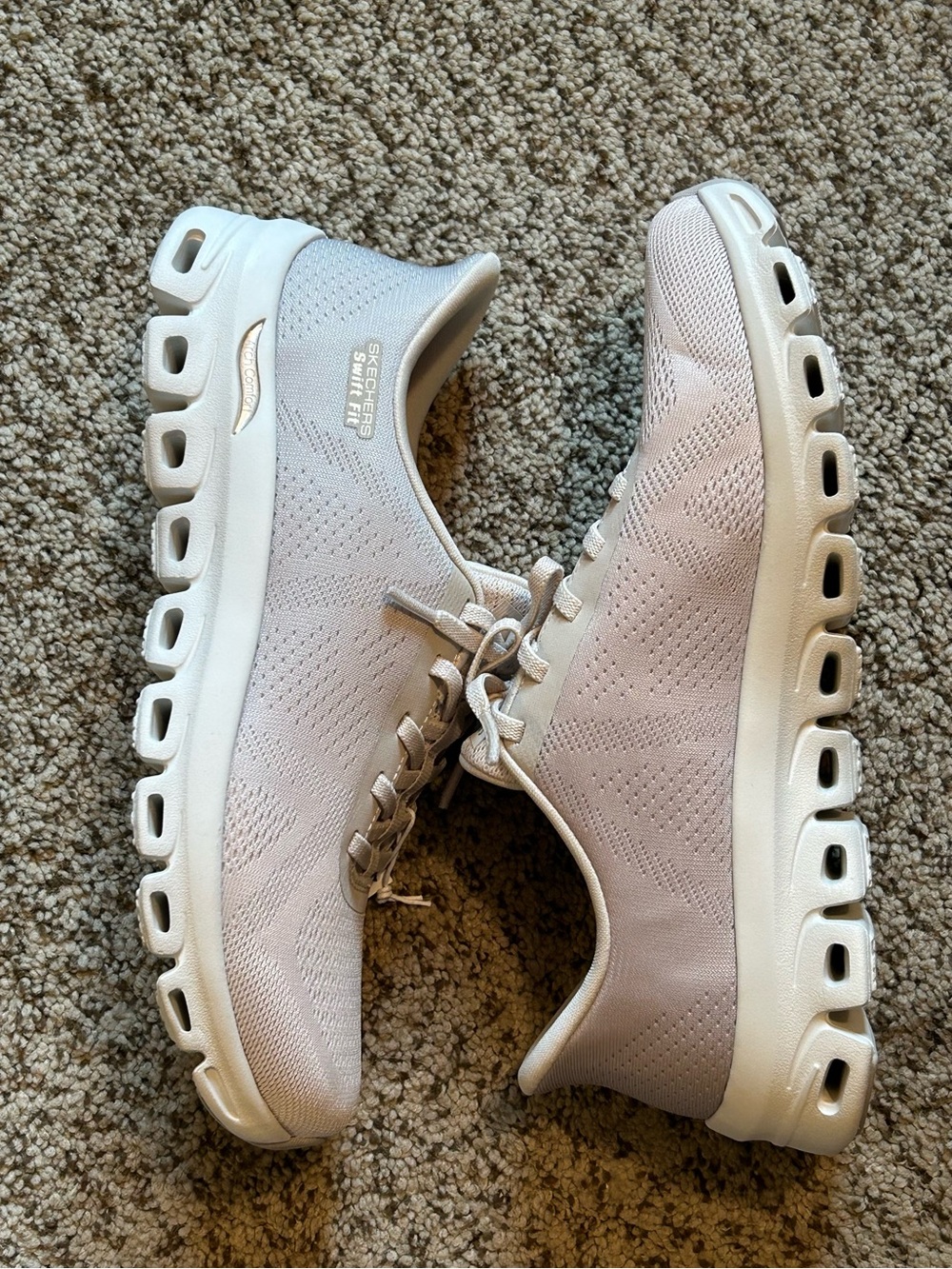Skechers Swift Fit Arch Comfort Hands Free Women's Tan shoes size 8.5 - Picture 4 of 8